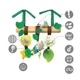 Jucarie educationala pentru carucioare BabyOno Teddy The Gardener foto