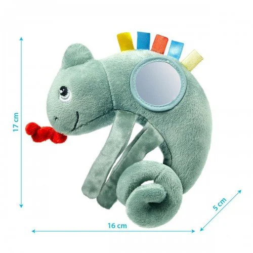 Jucarie educativa - suspensie pentru carucior BabyOno Chameleon Charles foto