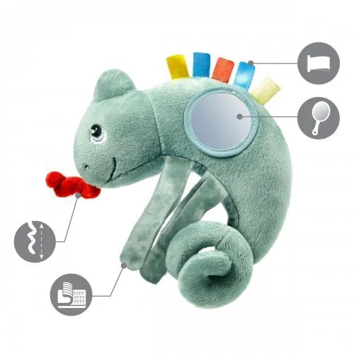 Jucarie educativa - suspensie pentru carucior BabyOno Chameleon Charles foto