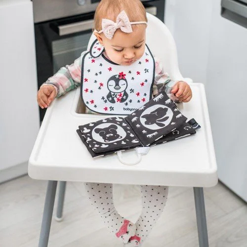 Тактильная книжка BabyOno Black&White