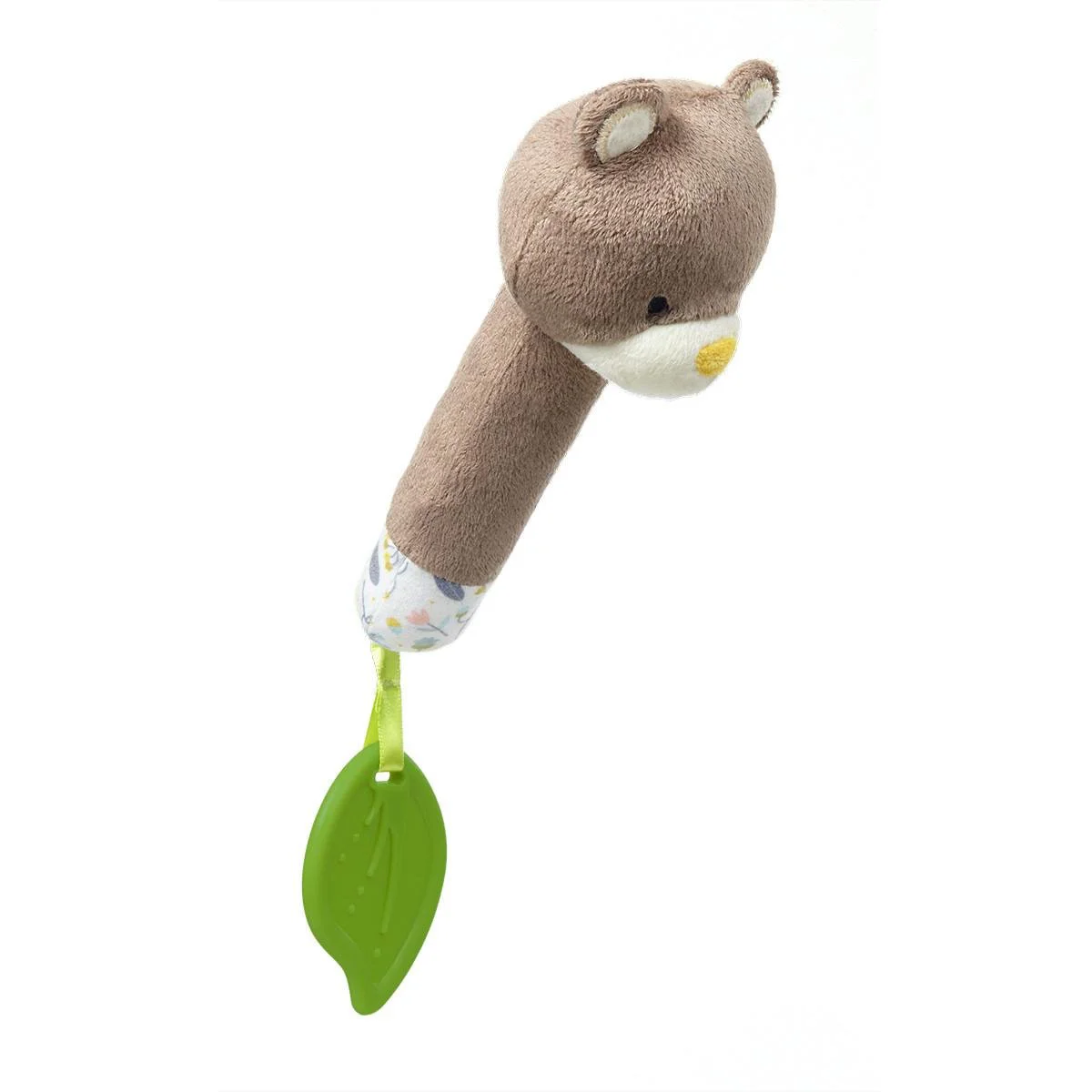 Игрушка-пищалка с прорезывателем BabyOno Мишка Teddy