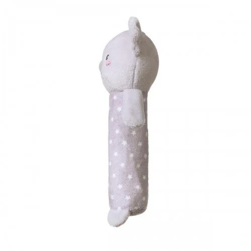Jucarie din plus chitaitoare teether BabyOno Koala Jules, gri foto