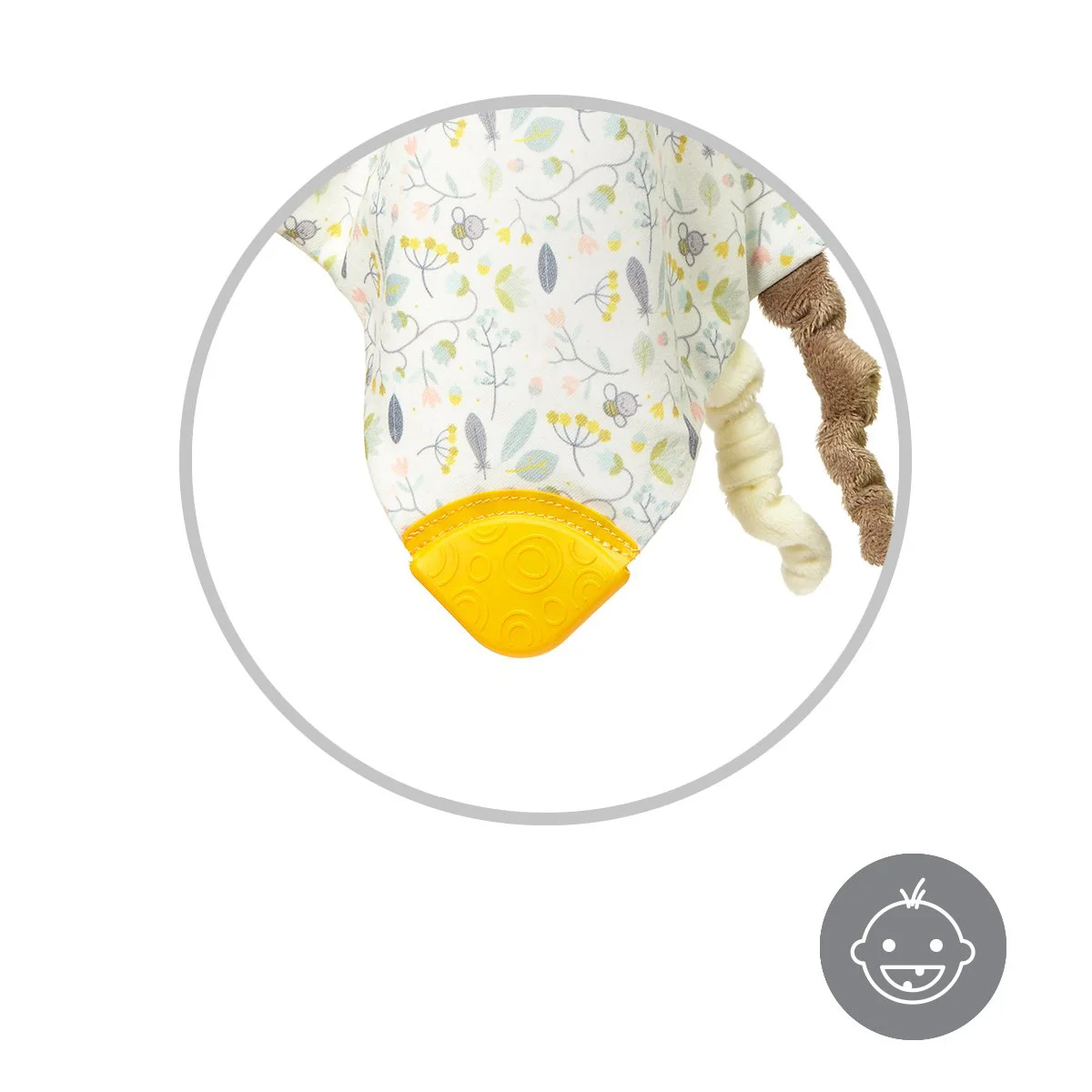 Jucarie-paturica din plus Babyono Ursuletul Teddy Gradinarul (0+ luni) foto