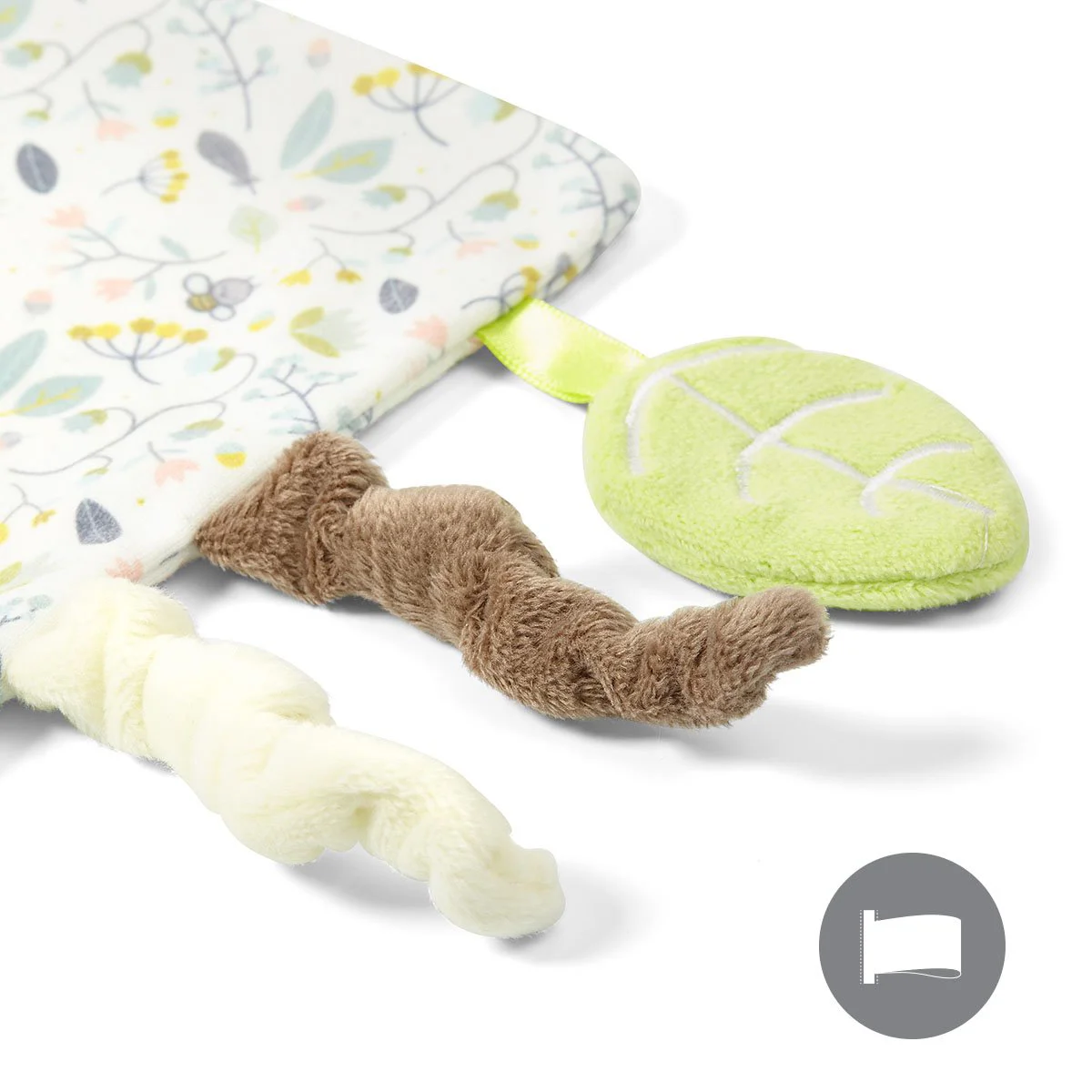 Jucarie-paturica din plus Babyono Ursuletul Teddy Gradinarul (0+ luni) foto