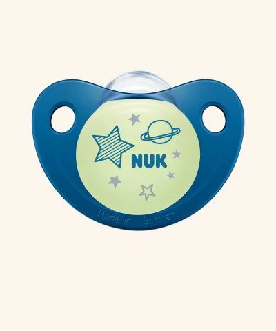 Suzeta NUK Trendline Day&Night din silicon in cutie (6-18 luni) foto