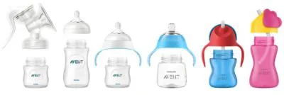 Бутылочка из пластика Philips AVENT Natural Антиколиковая, розовая, 260 мл foto