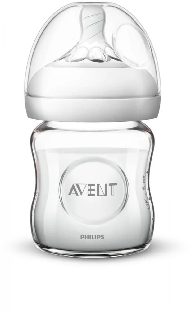 Бутылочка из стекла aнтиколиковaя Philips AVENT Natural (0+ мec.), 120 мл foto