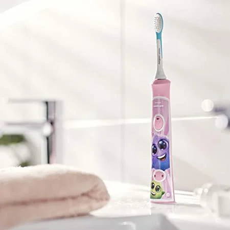 Электрическая зубная щетка Philips Sonicare Kids, розовый (3+ лет)