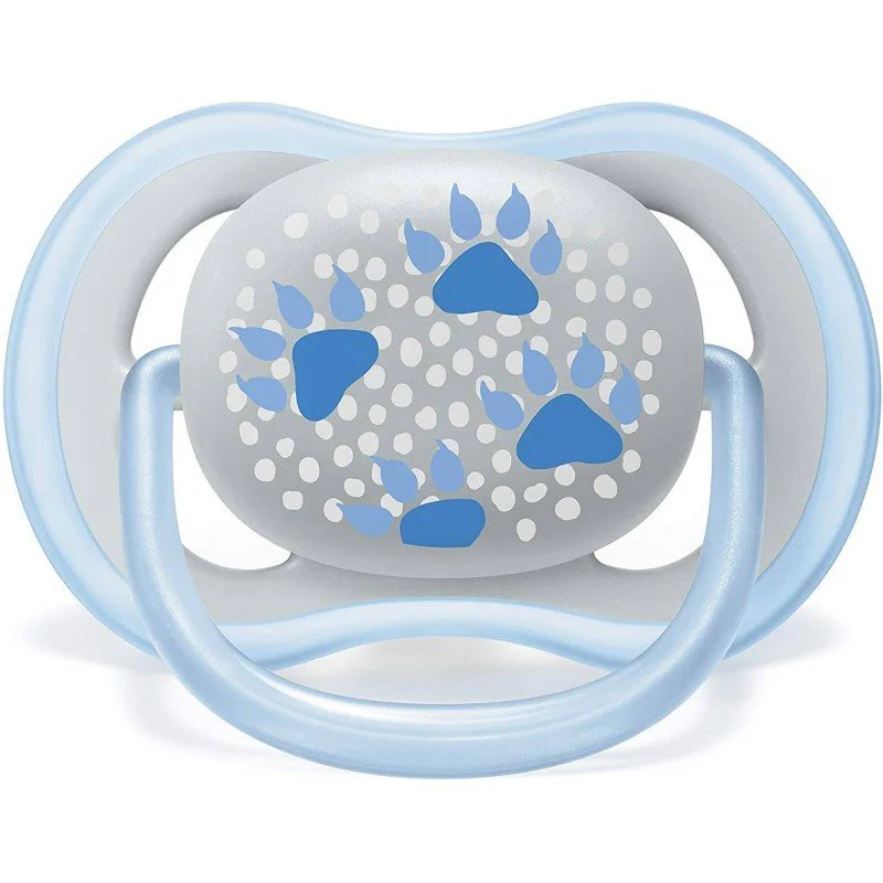 Suzete ortodontice din silicon Philips AVENT Ultra Air Boy in cutie (6-18 luni), 2 buc. foto