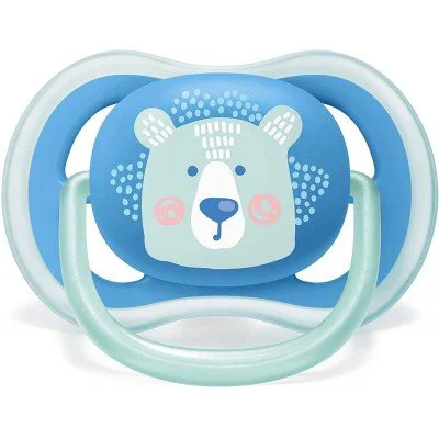 Suzete ortodontice din silicon Philips AVENT Ultra Air Boy in cutie (6-18 luni), 2 buc. foto