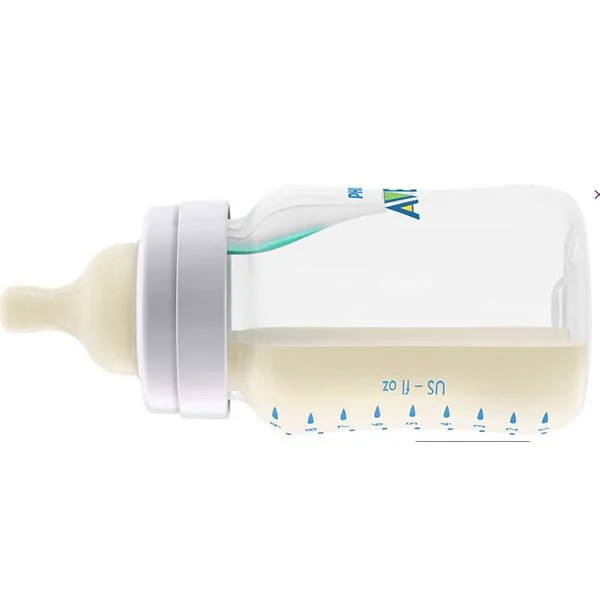 Biberon cu dispozitiv anticolici Philips Avent AirFree cu dispozitiv anticolici, 260 ml. foto