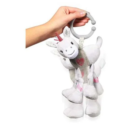 Jucarie de plus cu vibratie BabyOno Unicorn Lucky foto