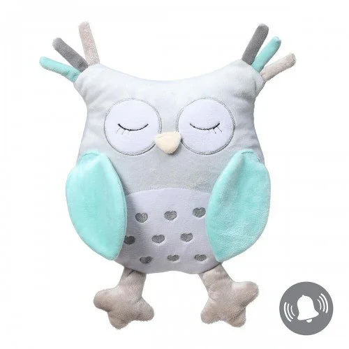 Jucarie de plus BabyOno Owl Sofia, 33 cm