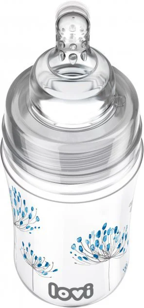 Biberon din plastic LOVI Botanic (3+ luni), 240 ml foto