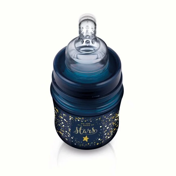 Biberon din plastic Lovi Stardust (0+ luni), 120 ml foto