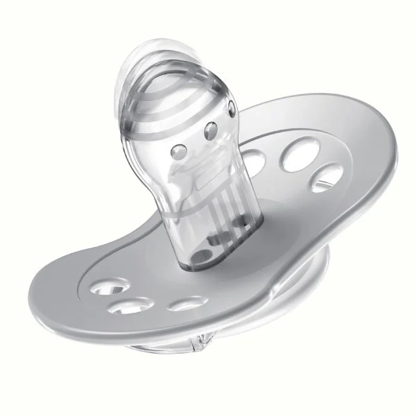 Suzeta dinamica din silicon Lovi Buddy Bear (3-6 luni), 2 buc