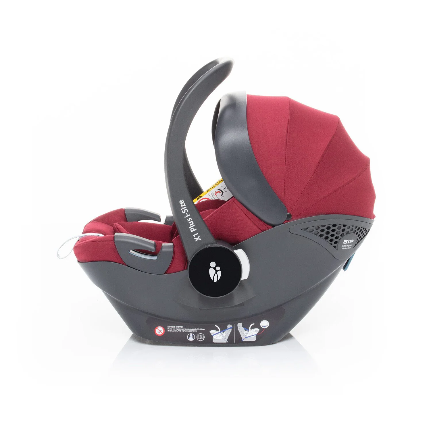 Scoica auto i-size ZOPA X1 Plus Bordo Red, nastere - 80 cm foto