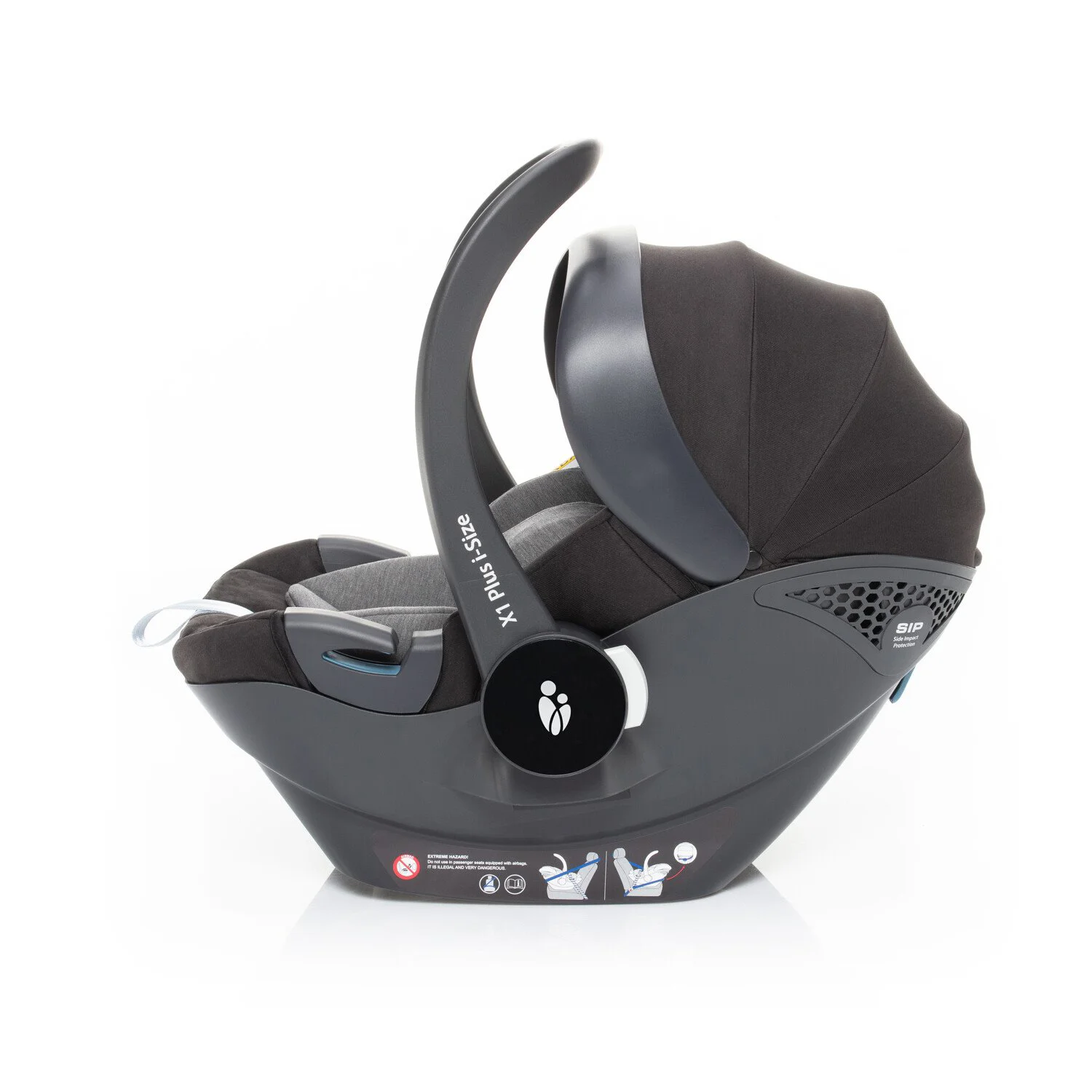 Scoica auto i-size ZOPA X1 Plus Rocky Grey, nastere - 80 cm foto