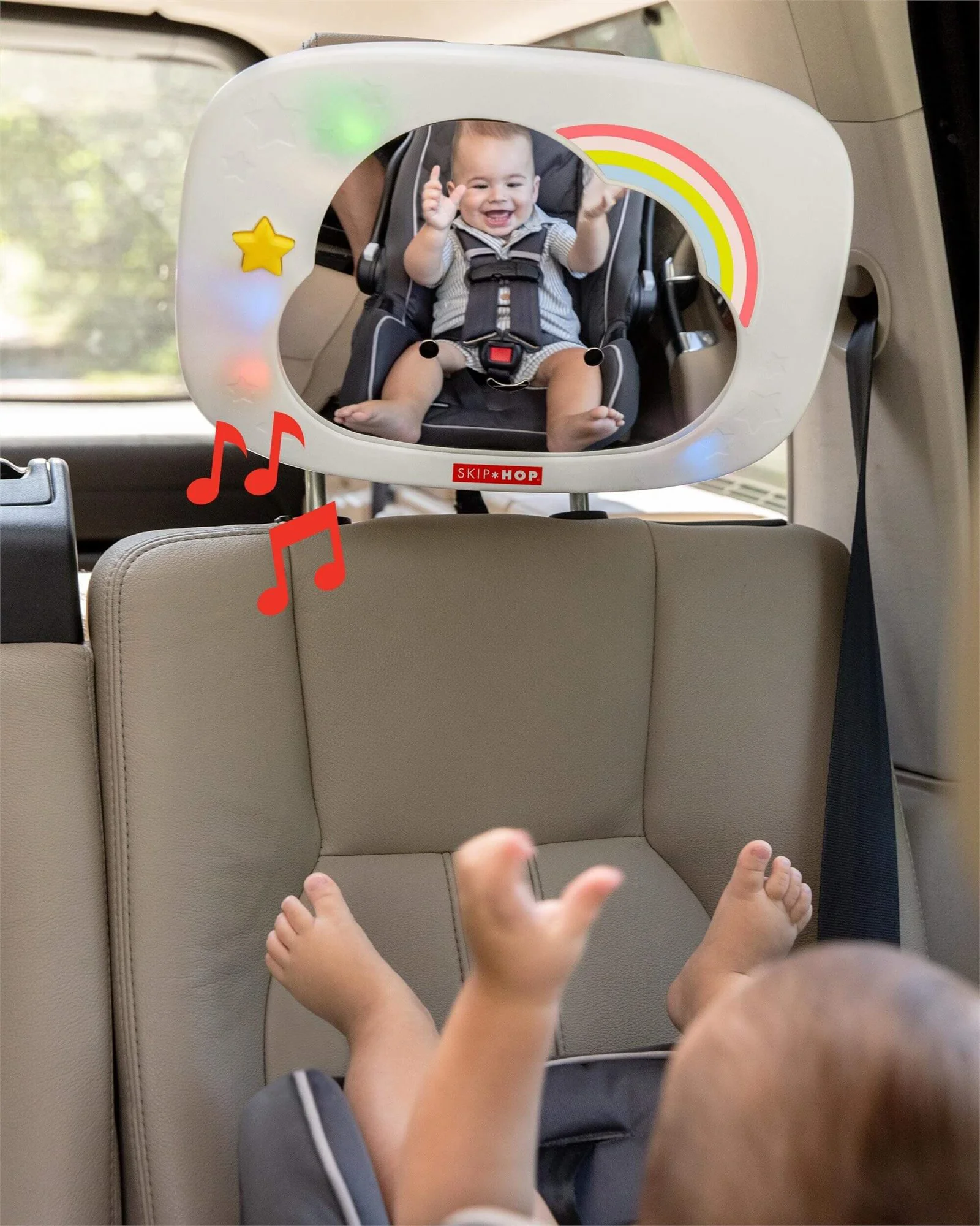 Oglinda pentru bebelusi Skip Hop Norisorul vesel foto