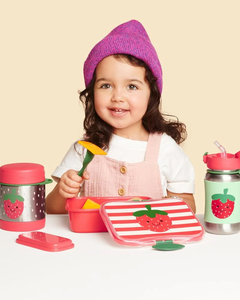 Kit pentru pranz Skip Hop Spark Capsuna foto