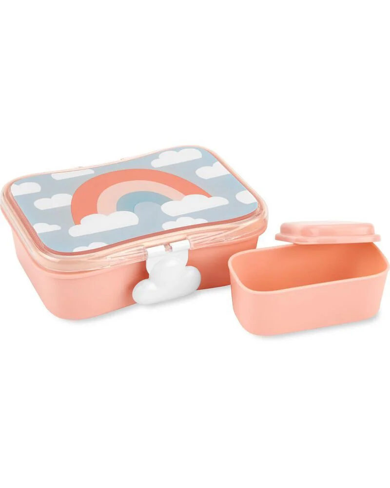Kit pentru pranz Skip Hop Spark Curcubeu foto