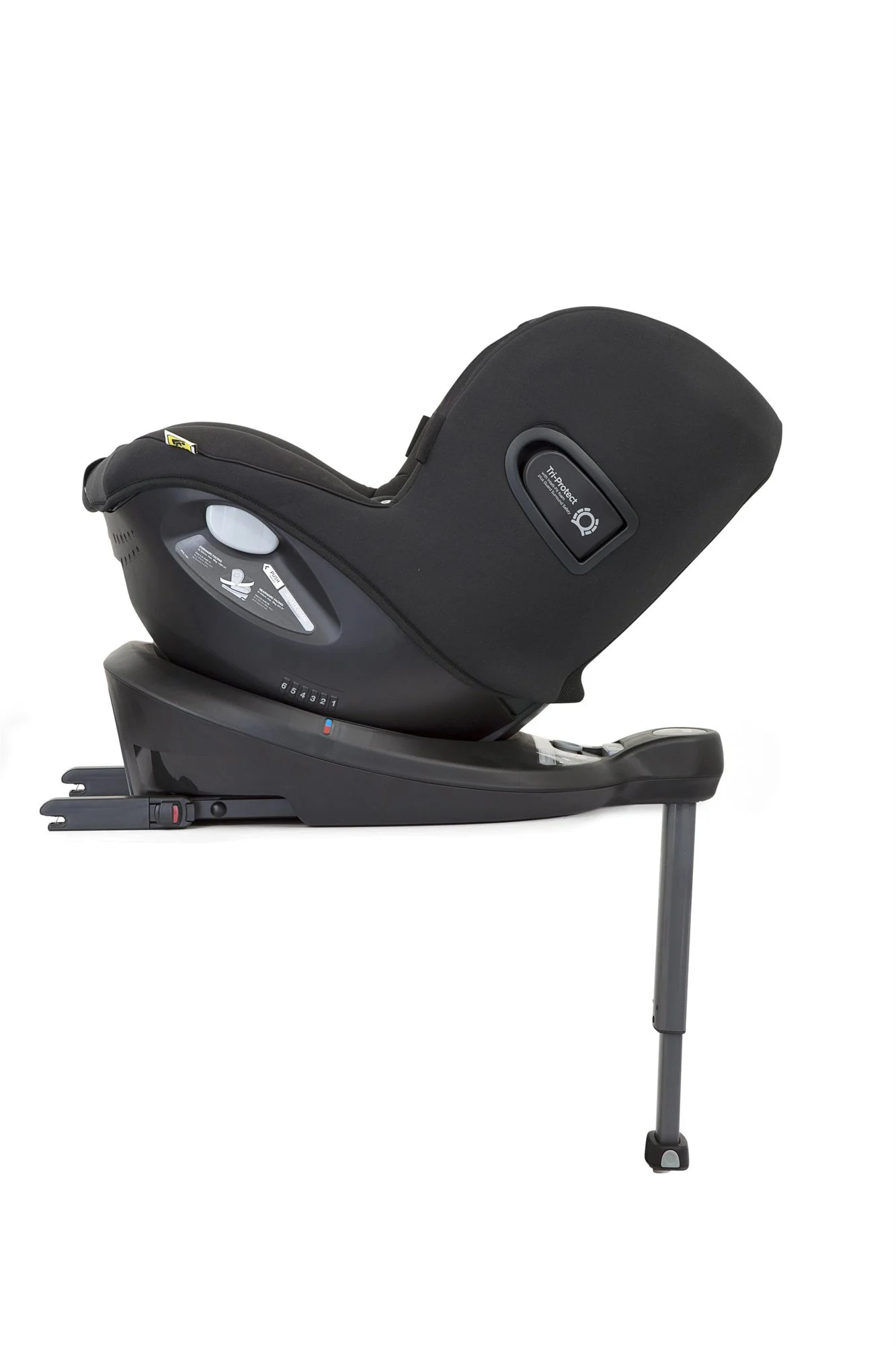 Автокресло с системой Isofix Joie i-Spin 360 E Coal, 61 см - 105 см