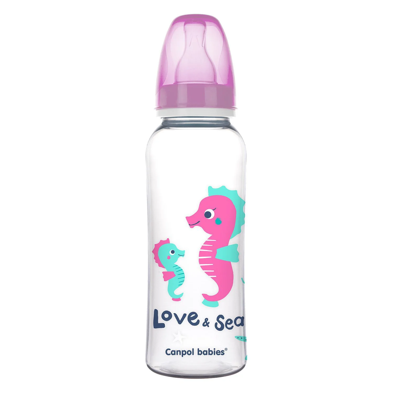 Бутылочка Canpol Love&Sea (12+ мес.), 250 мл