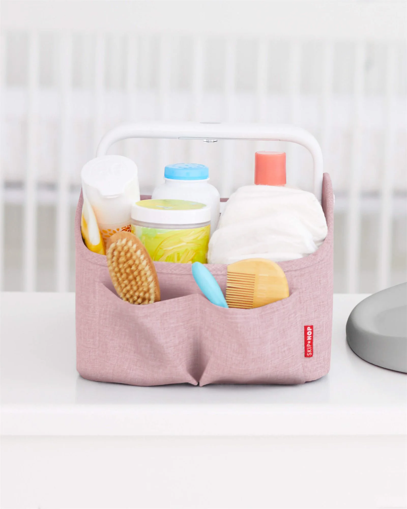 Органайзер для подгузников с подсветкой Skip Hop Light Up Pink Heather