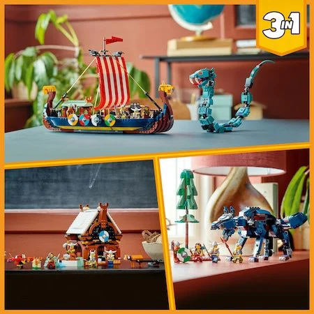 LEGO Creator Viking Ship and the Midgard Serpent