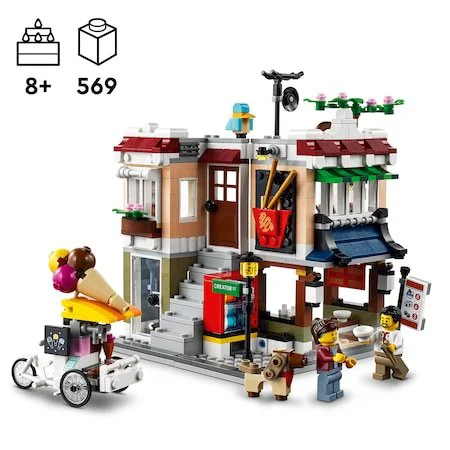 LEGO Creator 3 in 1 Downtown Noodle Shop foto