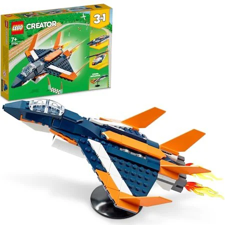 LEGO Creator 3 in 1 Supersonic Jet foto