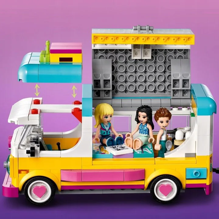 LEGO Friends Forest Camper Van and Sailboat