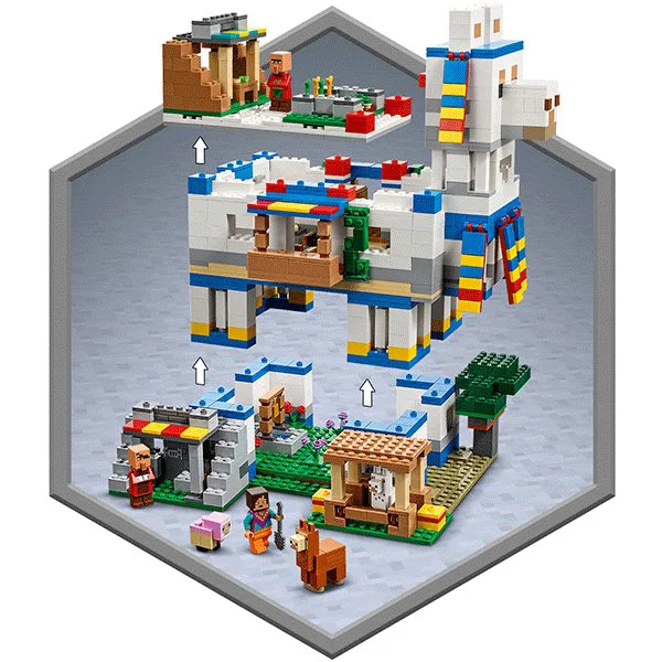 LEGO Minecraft The Llama Village foto