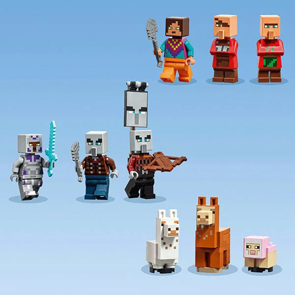LEGO Minecraft The Llama Village foto