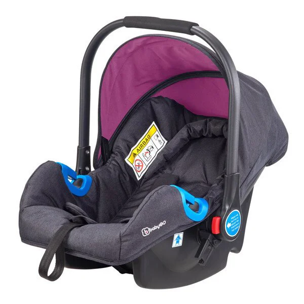 Коляска 3 в 1 BabyGo Style Rosa