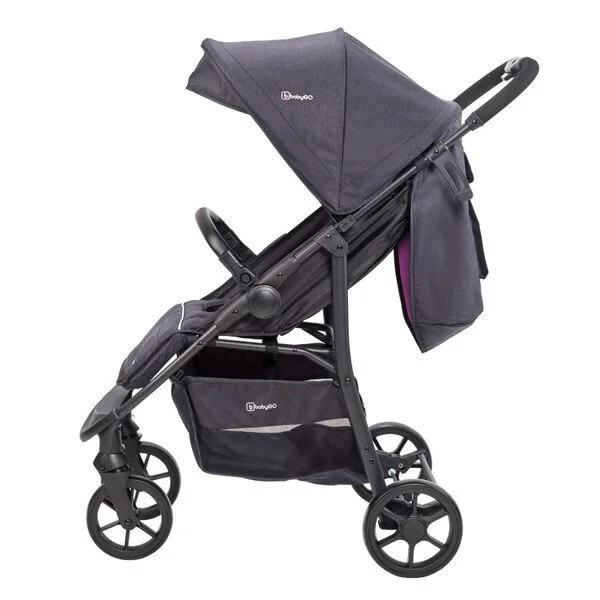 Коляска 3 в 1 BabyGo Style Black
