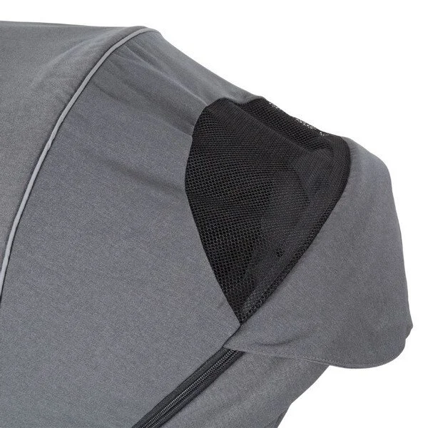 Коляска 3 в 1 BabyGo Halime Gray, рама Black