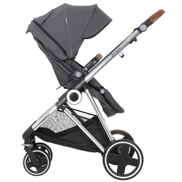 Коляска 3 в 1 BabyGo Halime Gray, рама Silver
