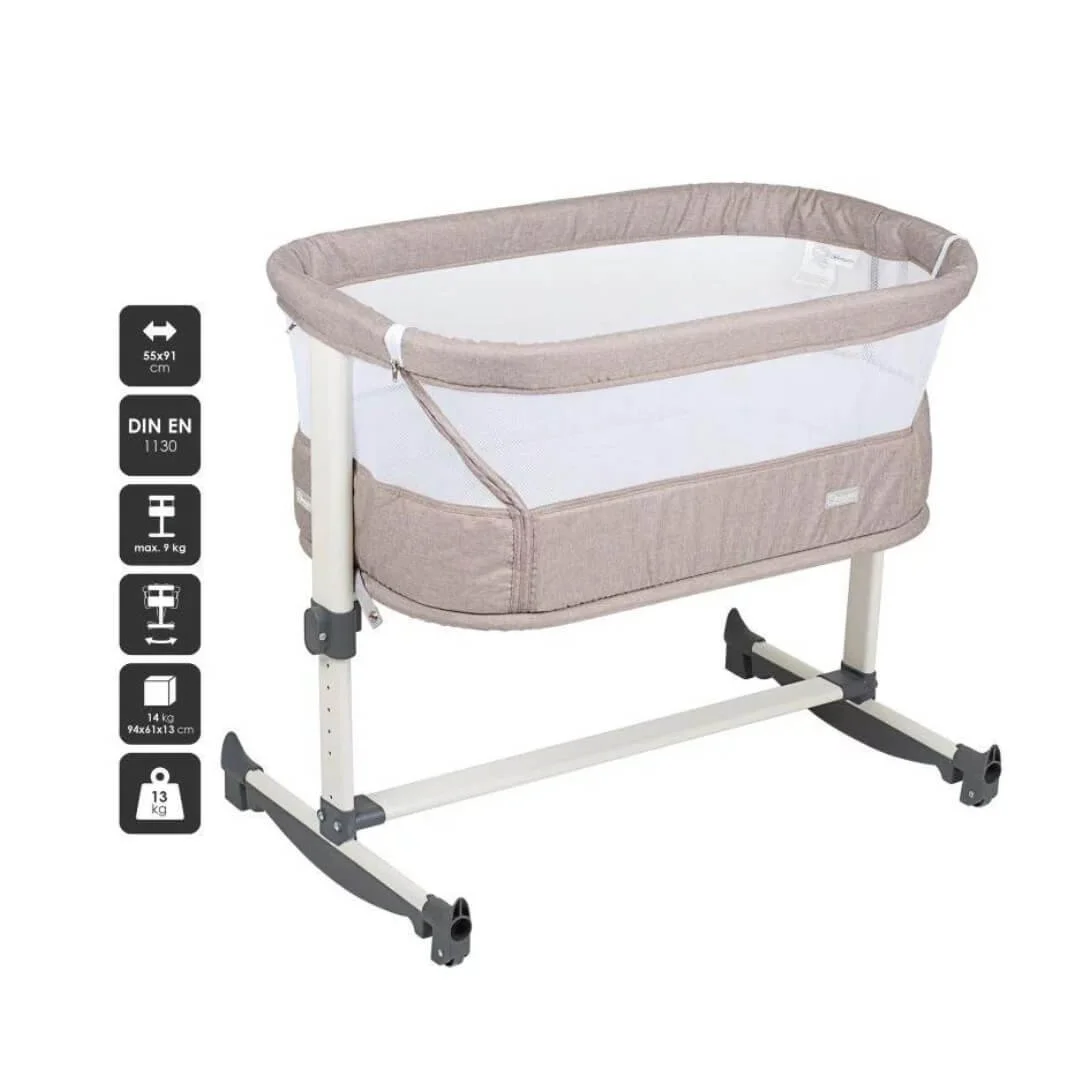 Patut Co-sleeper BabyGo Vivaldi Beige