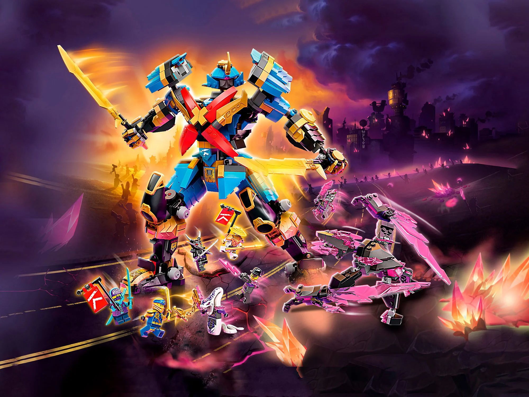 LEGO Ninjago Nya's Samurai X Mech foto