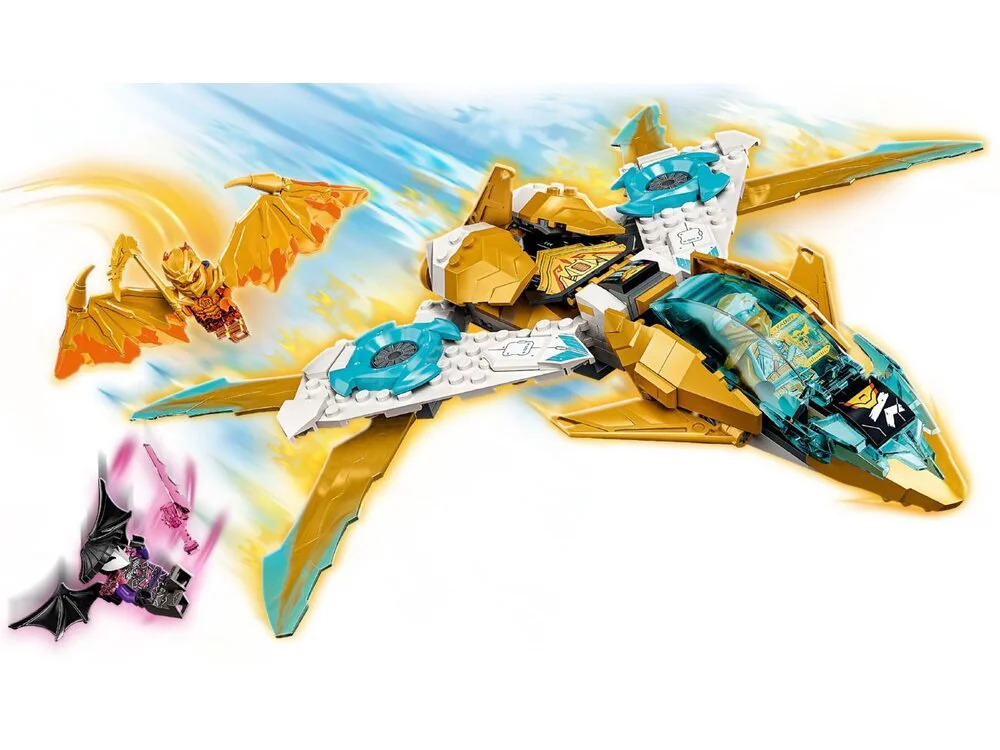LEGO Ninjago Zane's Golden Dragon Jet foto