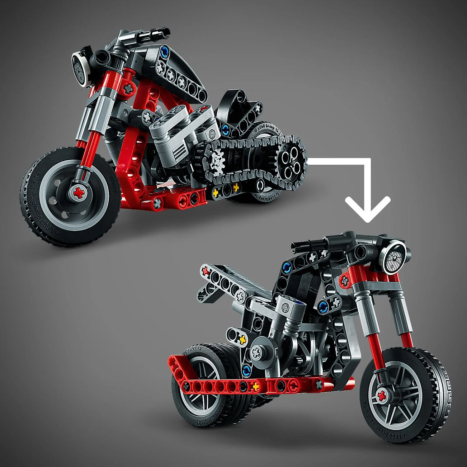 LEGO Technic Motocicleta foto
