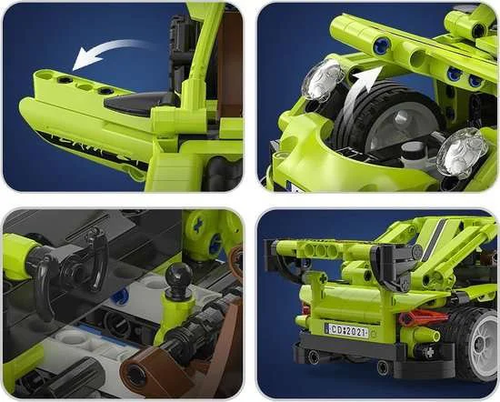 Constructor CaDA Legend Sports Car, 387 piese
