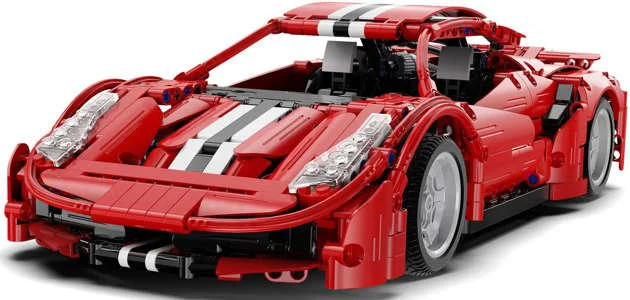 Constructor CaDA Red Devil's Racing Car, 1126 piese foto