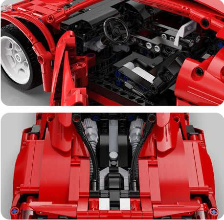Constructor CaDA Red Devil's Racing Car, 1126 piese foto