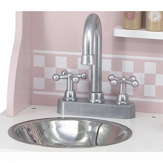 Bucatarie din lemn Viga Toys Pink Kitchen