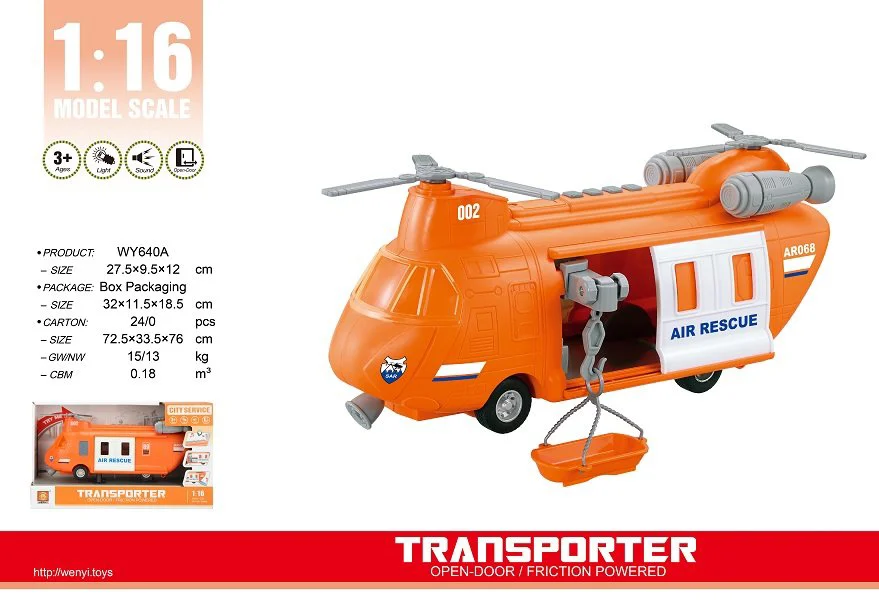 Elicopter cu inertie Wenyi Eagle Fighter, 1:16 foto