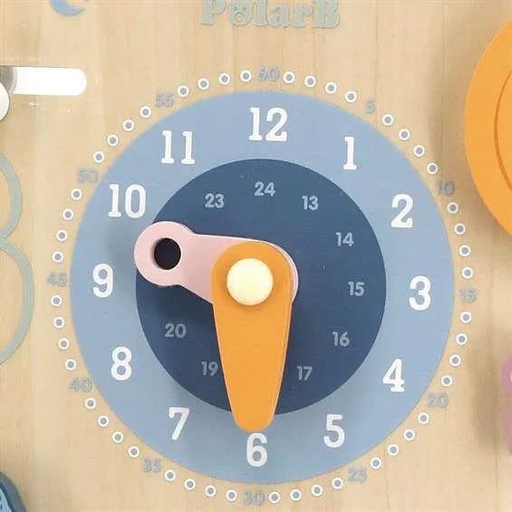 Joc din lemn Viga Toys Calendar & Clock