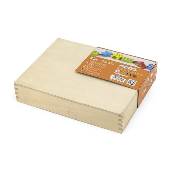 Joc din lemn Viga Toys Lacing Blocks foto
