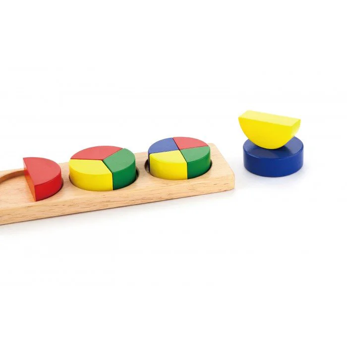 Jucarie din lemn Viga Toys Maths Blocks foto